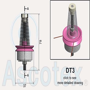 Đĩa tăng lực căng dây Ascotex DT3